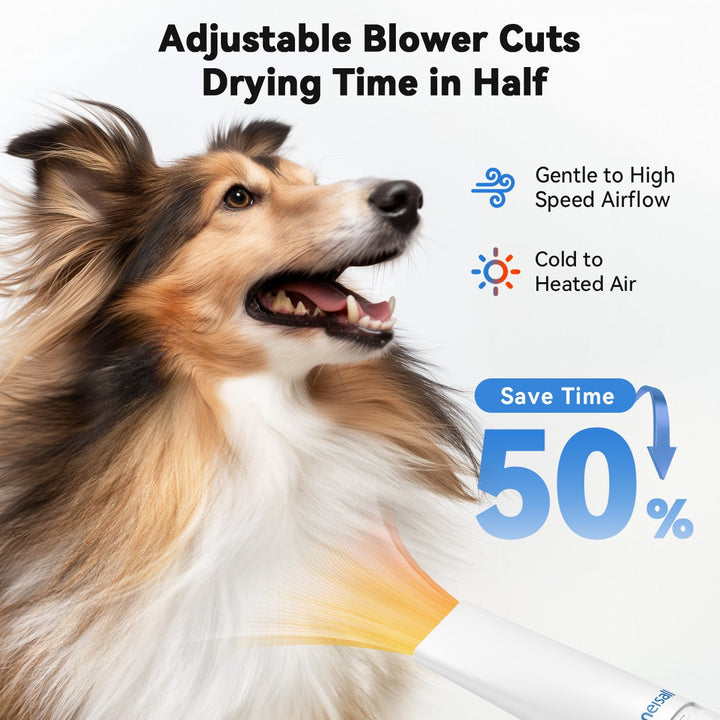 oneisall cozy c1 8 in 1 pet grooming vacuum dryer kit